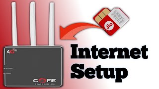 How To Setup Cofe 4G LTE Router I Cofe 4G Sim Router Internet Configuration [upl. by Ellen]