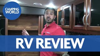 2016 Tesla 3212  Fifth Wheel  Toy Hauler  Graphite  RV Review [upl. by Wilber]