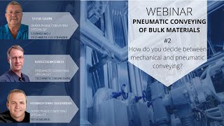 2 Deciding between mechanical and pneumatic conveying [upl. by Sessilu]