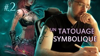 Un tatouage symbolique  VESPER ⚔️ Episode 2 du journal de bord 📕 [upl. by Ttenaej]