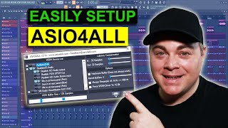 Asio4All Install amp Setup For Music Production [upl. by Rikahs]