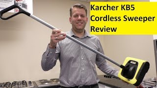 Karcher KB5 Cordless Sweeper [upl. by Ifar]