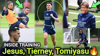 ARSENAL TRAINING KEY PLAYERS RETURN JUST IN TIME  INJURY UPDATES THAT WILL CHANGE EVERYTHING [upl. by Aihcsrop]