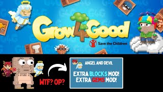 GROWTOPIA Grow4Good update 2024  Angel and devil [upl. by Hengel]