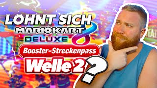 LOHNT SICH die 2 WELLE  Mario Kart 8 Deluxe BoosterStreckenpass Review [upl. by Nyrraf63]