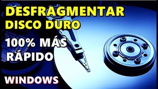 COMO DESFRAGMENTAR DISCO DURO EN WINDOWS 1087 100 MÁS RÁPIDO 2017 [upl. by Pooi]