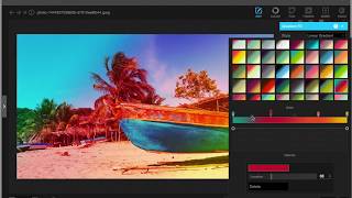 Gradient Fill  PhotoScape X 24 [upl. by Hilliard]