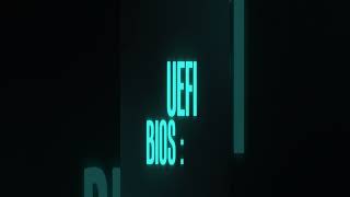 🔥UEFI BIOS [upl. by Niwde]