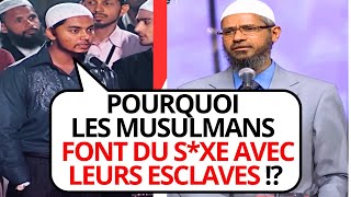 Lislam autorise lesclvage et les relations intim avec les esclves  Zakir Naik en francais [upl. by Critta]