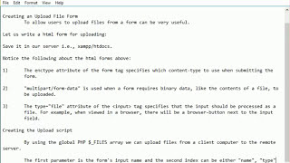 PHP Uploading images and files [upl. by Norrehc723]