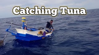 Catching Yellowfin Tuna  Manomano  One Hook One Big Fish  Celebes Sea [upl. by Stranger]