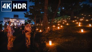 【4K HDR】🇯🇵 2024奈良燈花會散步｜2024 Nara Lantern Festival Japan [upl. by Oinotnaocram]