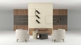 Caddy Stand App by Ronda Design  how the magnetic partition wall works [upl. by Campney]