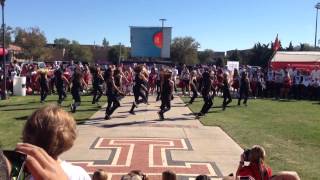 Texas Tech Pom Squad  Raider Alley 921 [upl. by Northway]