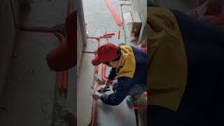 Installation process of conduit [upl. by Drareg]