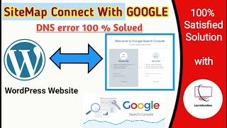 Connect sitemap with google search console  Solve DNS TXT Error [upl. by Ahsets]