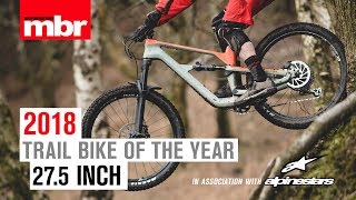 Canyon Spectral CF 80  275in Trail Bike of the Year 2018  Mountain Bike Rider [upl. by Anayd]