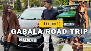 ROAD TRIP AZERBAIJAN 🇦🇿 TO GABALA  THINGS TO DO IN GABALA  PinkyThapa21 [upl. by Ainevuol]