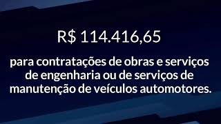 2024  O que mudou na CONTRATAÇÃO DIRETA nll [upl. by Intosh]