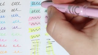 Pilot FriXion erasable pen and highlighter review [upl. by Chastain544]