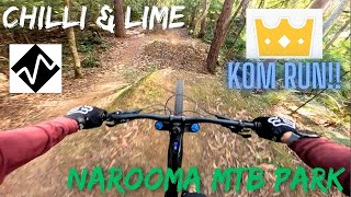 🌶️ Chilli amp Lime  Narooma MTB Park NSW KOM EMTB run [upl. by Arber]