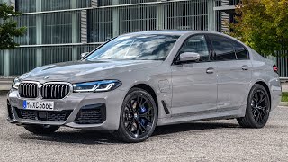 BMW 5 Series 2021 plugin hybrid  BMW 545e xDrive — BMW’s flagship PHEV [upl. by Adler]