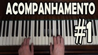 Técnica para Acompanhamento 1 Aula de Piano para iniciante [upl. by Forsyth]