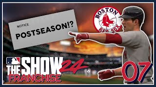 MLB The Show 24 Boston Red Sox FRANCHISE 07  THE KYLE TEEL SHOW amp MARCH TO THE POSTSEASON [upl. by Esereht]