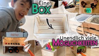 Die unendliche Spielbox  Genialer Ikea Hack  DIY  mamiblock [upl. by Sisile]