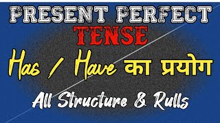 Present Perfect Tense  Affirmative  Negative  Interrogative  All Rulls And All Structure [upl. by Phelia749]