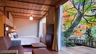 Staying at Japans Secret Onsen Ryokan in Autumn🍁♨️  Yoshina Onsen Tofuya  ASMR [upl. by Nagek]