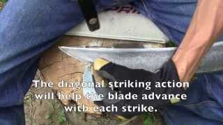 Zen and the Art of Peening a Scythe Blade [upl. by Lehman]