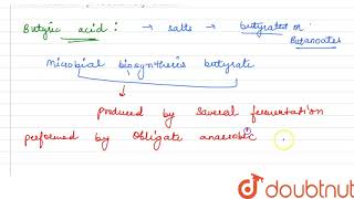 Which bacterium produces butyric acid [upl. by Ydarb]