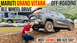 Maruti Suzuki Grand Vitara AWD OffRoading Rs1689 Lakh  मारुती से ये उम्मीद नहीं थी 😳 [upl. by Smallman]