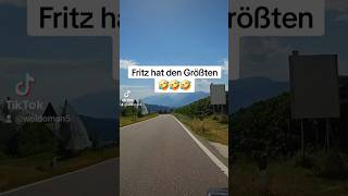 Fritz hat den Größten 🤣 flachwitz kurzwitz viralvideo humor lustig witzig Fritzchen woldoman [upl. by Isiahi]