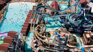 See drone view of Golfland SunSplash in Roseville open despite state coronavirus order [upl. by Acined]