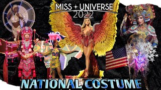 🔴 Miss Universo 2022 TOP 25 Mejores TRAJES TÍPICOS 👺 [upl. by Pepillo]