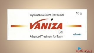 Buy Vaniza Scar Removal Gel Online  ClickOnCare [upl. by Aneetak742]