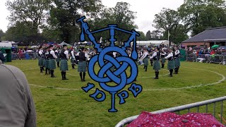 Inveraray and Districts Grade 1 Medley at The Scottish Pipe Band Championships 2023 [upl. by Valerian]