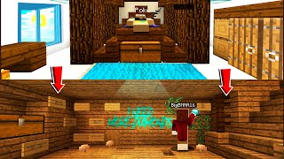 CREEPY ROOMMATE Was OBSESSED With Diamonds He TRAPPED ME Minecraft [upl. by Wickham]