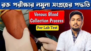 How to Collect Venous Blood  Phlebotomy  Blood Collection Process  For Lab Test 🩸 bloodtest [upl. by Ahsemat]