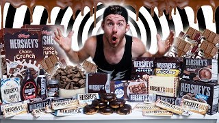 THE HERSHEYS OVERLOAD CHALLENGE 18000 CALORIES [upl. by Keil]