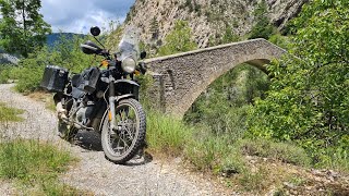 France part 5 Col dAllos Col de la Cayolle Cascade dAmen Royal Enfield Himalayan S23E0607 [upl. by Icrad]