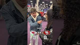 Super Bowl predictions 😳 NFLCreatorOfTheWeek NFLPartner [upl. by Nhguavahs]