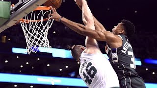 Top 15 POSTERIZING DUNKS On Aron Baynes [upl. by Enelav147]