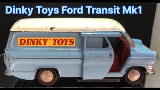 Dinky Toys 407 Ford Transit Mk1 Van Customisation Restoration [upl. by Wiencke]