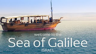 The Sea of Galilee  where JESUS walked [upl. by Catlin9]