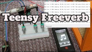 Teensy Freeverb Reverb Effect [upl. by Tilla]