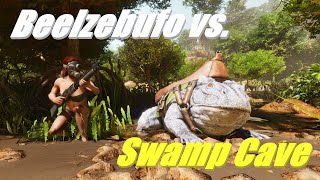 Ark Survival Ascended Swamp Cave versus Beelzebufo [upl. by Adav]