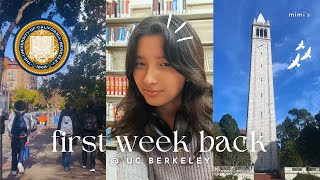 first week back at UC BERKELEY spring semester  mimis college life [upl. by Politi]